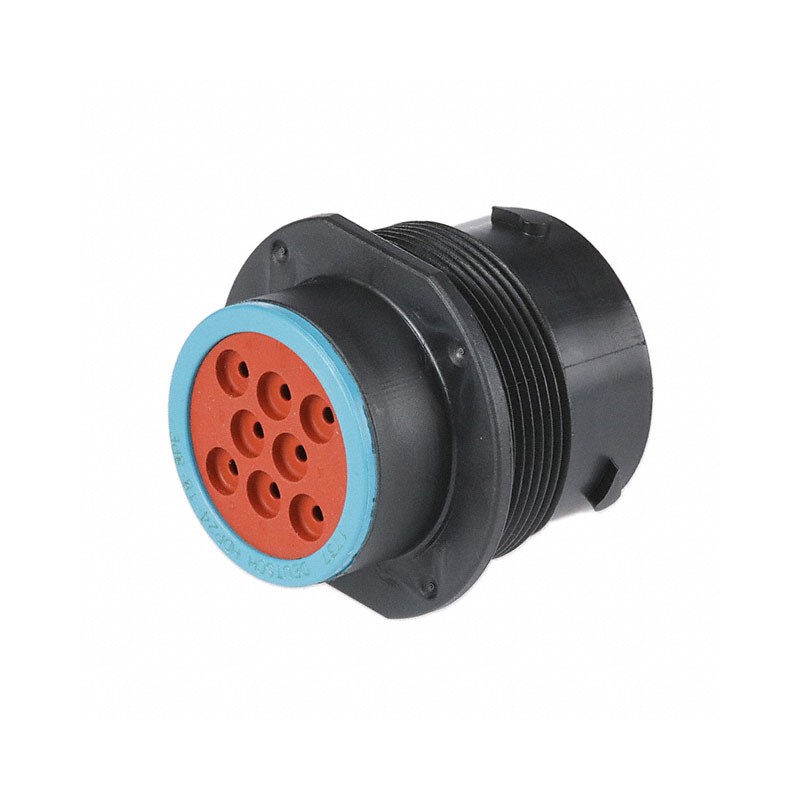 1 pcs : HDP24-18-8PE - CONN RCPT HSNG MALE 8POS PNL MNT