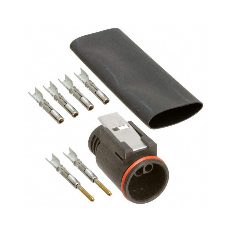 1 pcs : UTL6103G1P14AWG - CONN CIRC PLUG 4POS GOLD CRIMP