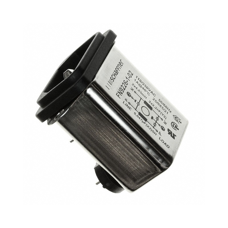 1 pcs : FN9226-1-02 - PWR ENT RCPT IEC320-C14 PNL SLDR