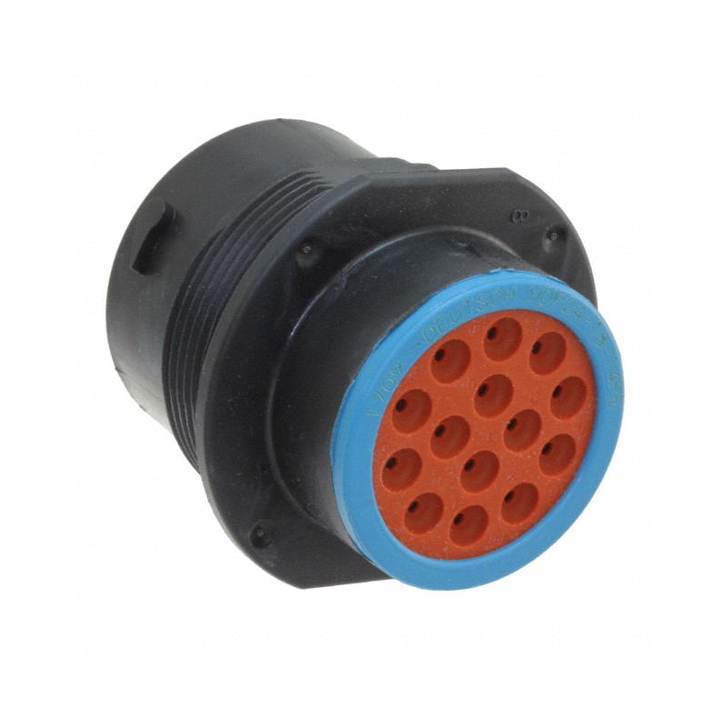 1 pcs : HDP24-18-14PE - CONN RCPT HSNG MALE 14POS PNL MT