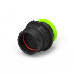 1 pcs : HDP24-18-20SN - REC, 20P, BLK, N, 16/20, S