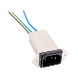 1 pcs : FN9255M-4-07 - PWR ENT RCPT IEC320-C14 PNL WIRE