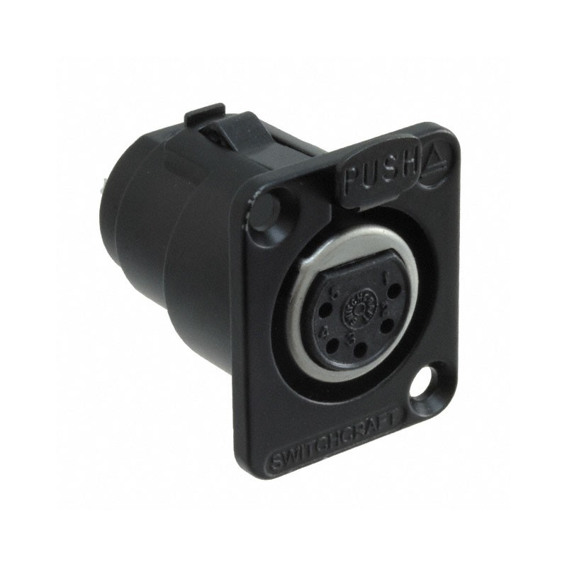 1 pcs : DE5FB - CONN PLUG FMALE XLR 5P SLDR CUP