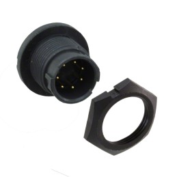 1 pcs : EN3P7MX - CONN RCPT MALE 7P GOLD SLDR CUP