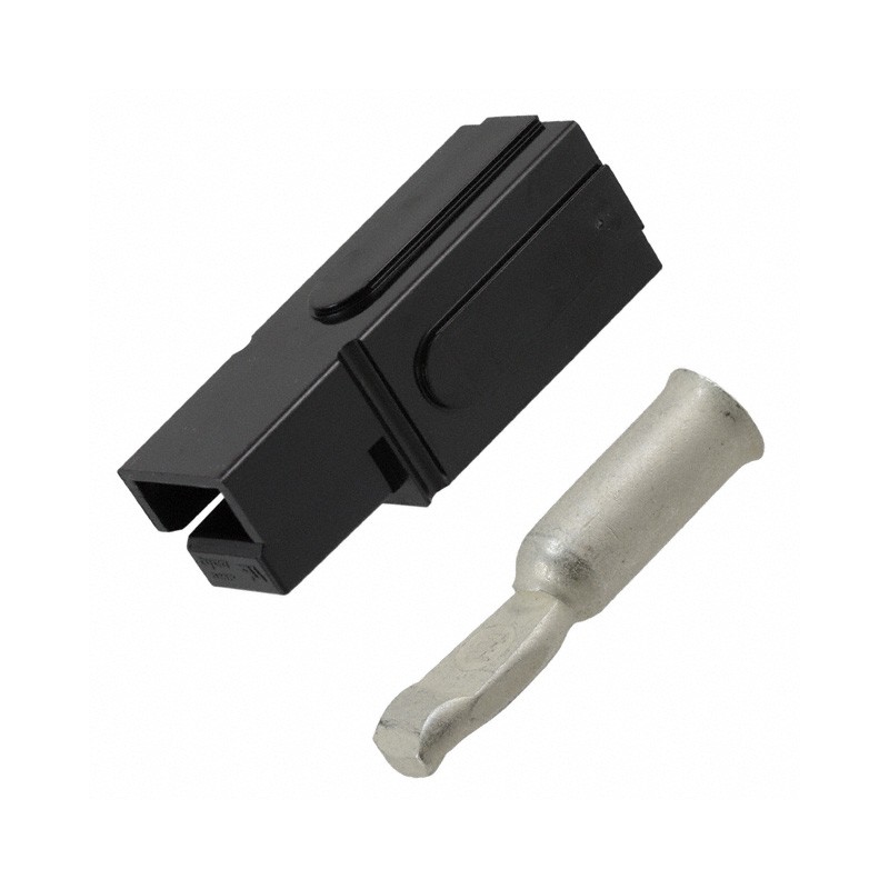 1 pcs : 1604398-2 - CONN PLUG 1POS IN-LINE CRIMP