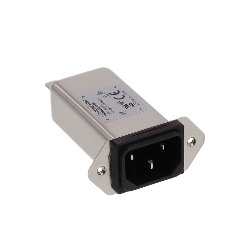 1 pcs : FN9255M-10-06 - PWR ENT RCPT IEC320-C14 PANEL QC