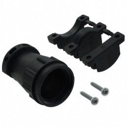 1 pcs : TR18ASR1N - CONN BACKSHELL W/CLMP SZ18 BLACK