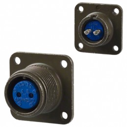 1 pcs : 97-3102A-12S-3S - CONN RCPT FMALE 2P SOLDER CUP