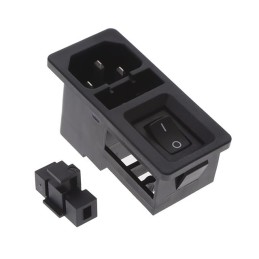 1 pcs : 4304.6063 - PWR ENT MOD RCPT IEC320-C14 PNL