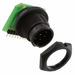 1 pcs : EN3P8MRAPCBN - CONN RCPT MALE 8POS GOLD SOLDER