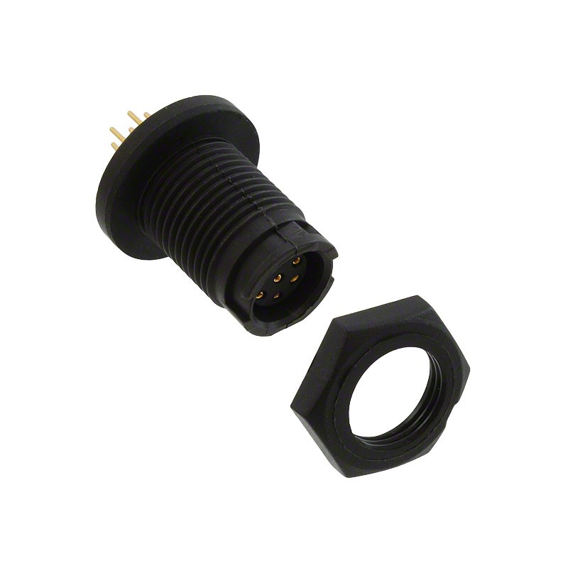 1 pcs : EN2P7F26P - CONN RCPT FMALE 7POS GOLD SOLDER