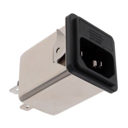 1 pcs : FN9262SA-1-06 - PWR ENT MOD RCPT IEC320-C14 PNL