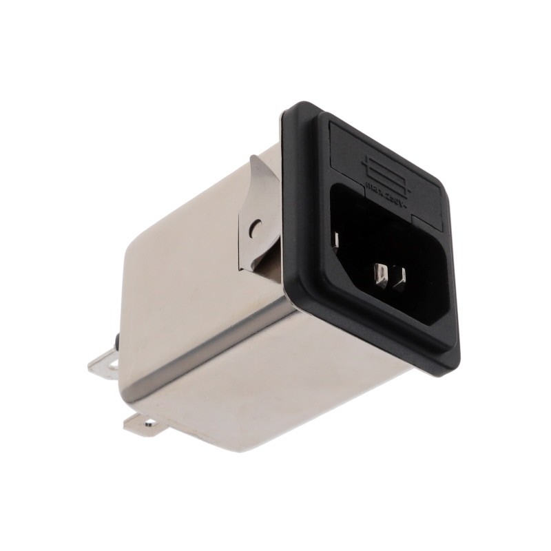 1 pcs : FN9262SA-1-06 - PWR ENT MOD RCPT IEC320-C14 PNL