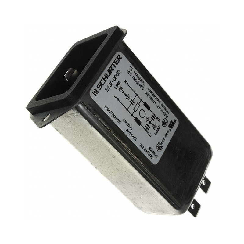 1 pcs : 5130.0000 - PWR ENT RCPT IEC320-C20 PANEL QC