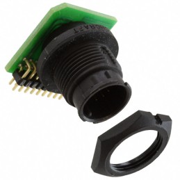 1 pcs : EN3P11MRAPCBN - CONN RCPT MALE 11POS GOLD SOLDER