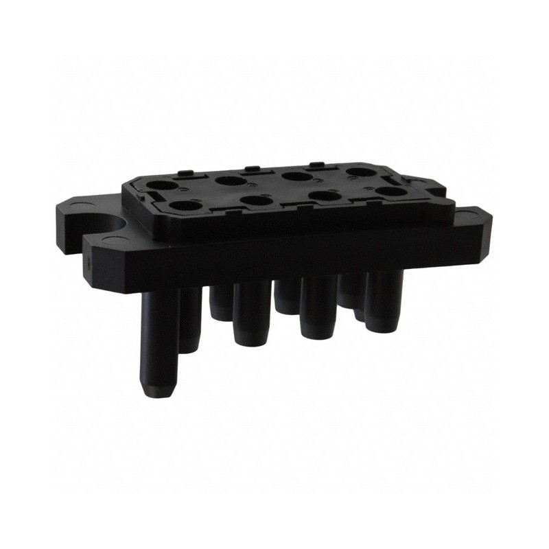 1 pcs : 1648128-1 - CONN RCPT HSG DRAWER 8POS BLK