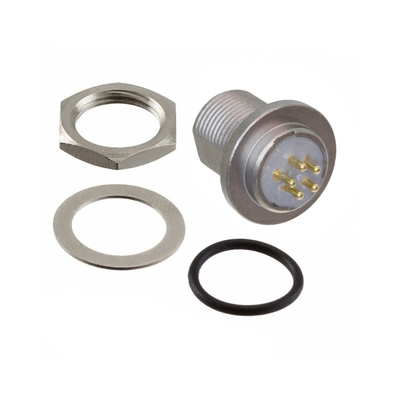 1 pcs : TS2P5M20-BPE - CONN RCPT MALE 5POS GOLD SOLDER