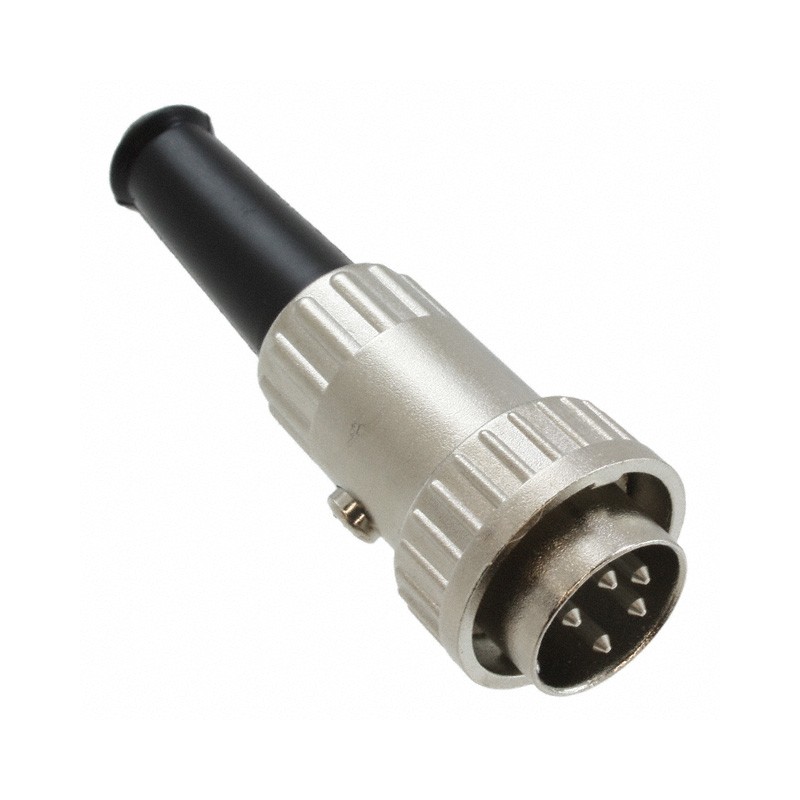 1 pcs : 12CL5MX - CONN PLUG MALE DIN 5POS SOLDER