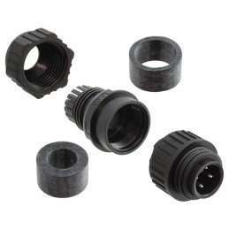 1 pcs : 934124100 - CONN PLUG MALE 4POS SILVER SCREW