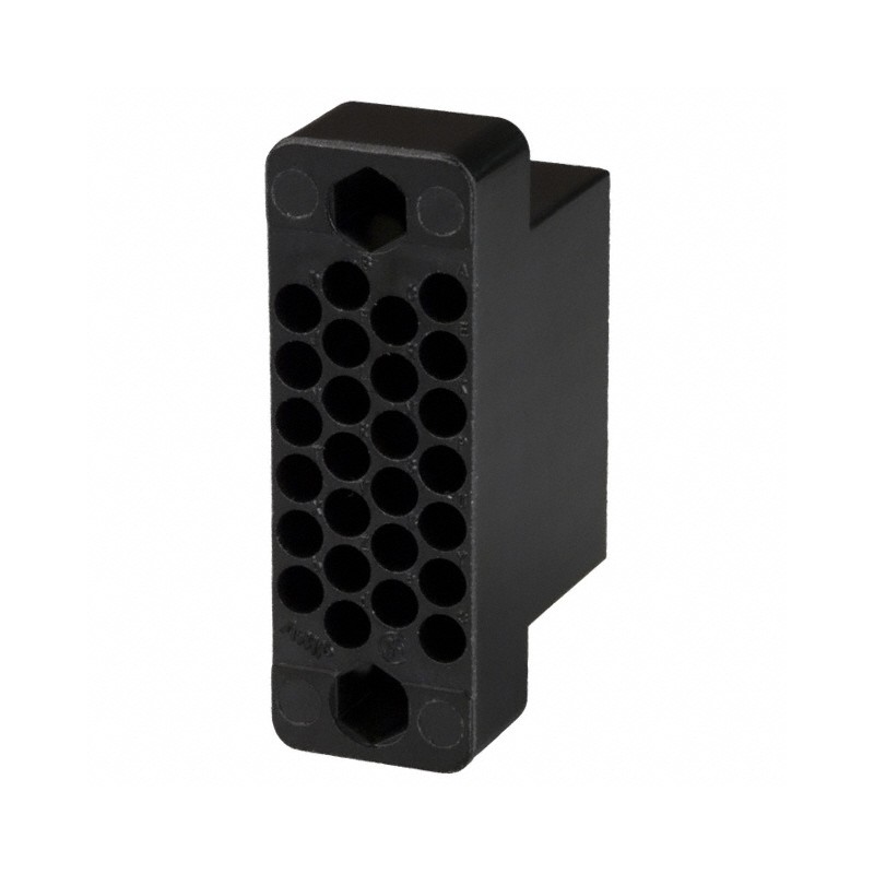 1 pcs : 201359-1 - CONN 26POS BLACK PNL MNT