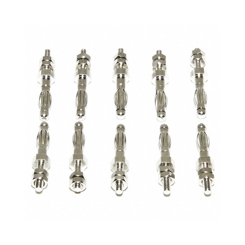 1 pcs : BU-P72918 - CONN BANANA PLUG THRD 10PK