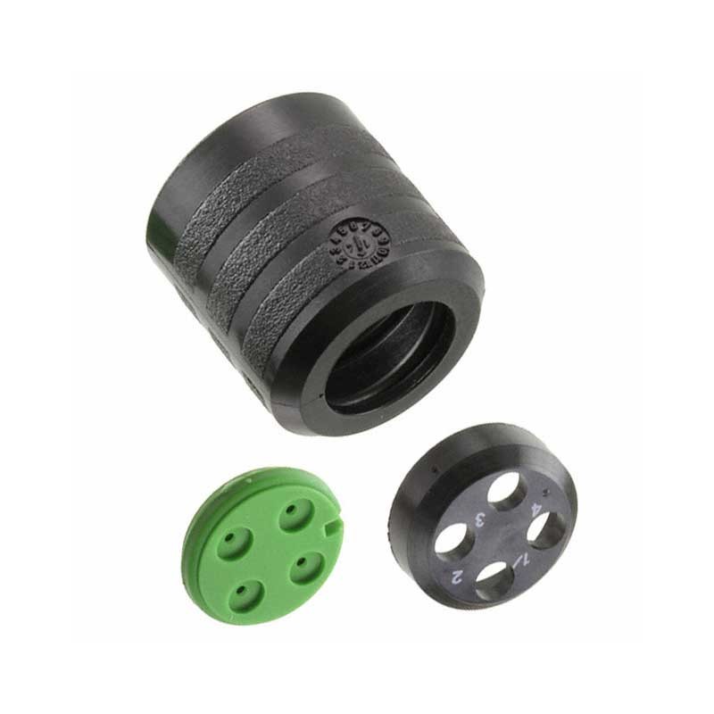 1 pcs : CL111101 - CONN BACKNUT 1 BLACK