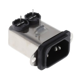 1 pcs : FN9226-10-02 - PWR ENT RCPT IEC320-C14 PNL SLDR