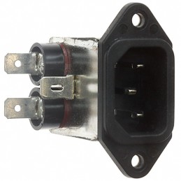 1 pcs : 6ED2 - PWR ENT RCPT IEC320-C14 PANEL QC