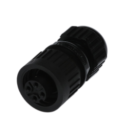 1 pcs : CA 3 LD - CONN PLUG FMALE 4P SILVER SCREW