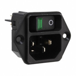 1 pcs : DC11.0031.001 - PWR ENT MOD RCPT IEC320-C14 PNL