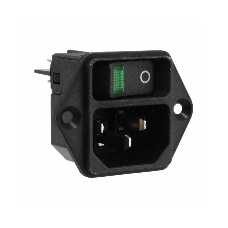 1 pcs : DC11.0031.001 - PWR ENT MOD RCPT IEC320-C14 PNL