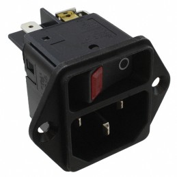 1 pcs : DC11.0021.001 - PWR ENT MOD RCPT IEC320-C14 PNL