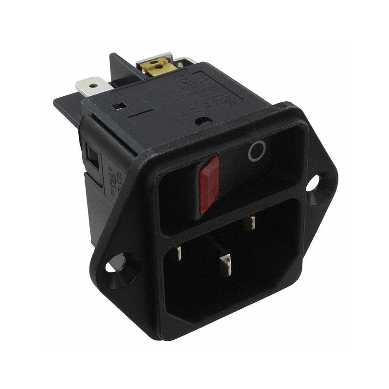 1 pcs : DC11.0021.001 - PWR ENT MOD RCPT IEC320-C14 PNL