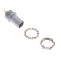 1 pcs : FAA.0S.302.CLA - CONN CIRC PLUG 2P GOLD SLDR CUP