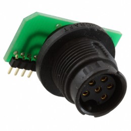 1 pcs : EN3P6FRAPCBW - CONN RCPT FMALE 6POS GOLD SOLDER