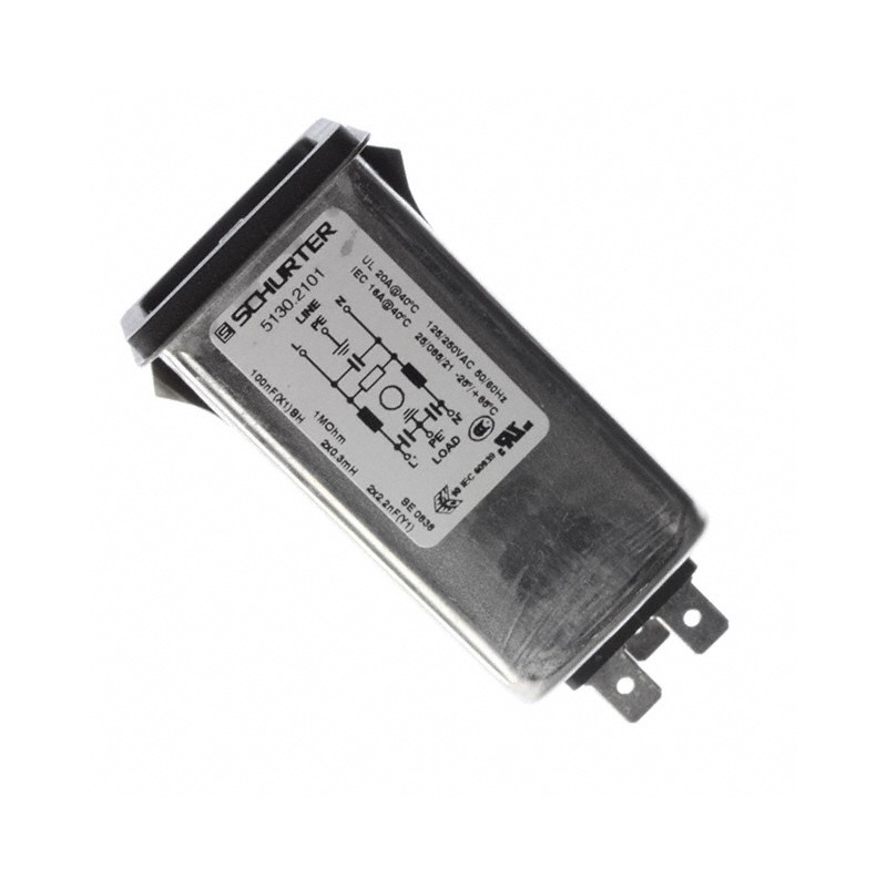 1 pcs : 5130.2101 - PWR ENT RCPT IEC320-C20 PANEL QC