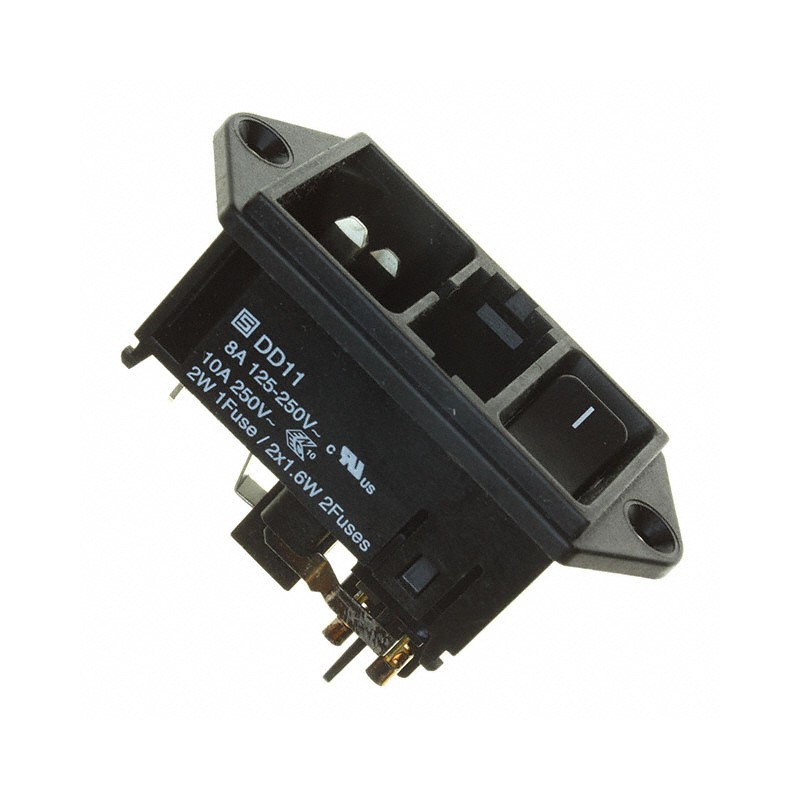 1 pcs : DD11.0121.1110 - PWR ENT MOD RCPT IEC320-C14 PNL