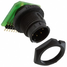 1 pcs : EN3P7MRAPCBN - CONN RCPT MALE 7POS GOLD SOLDER