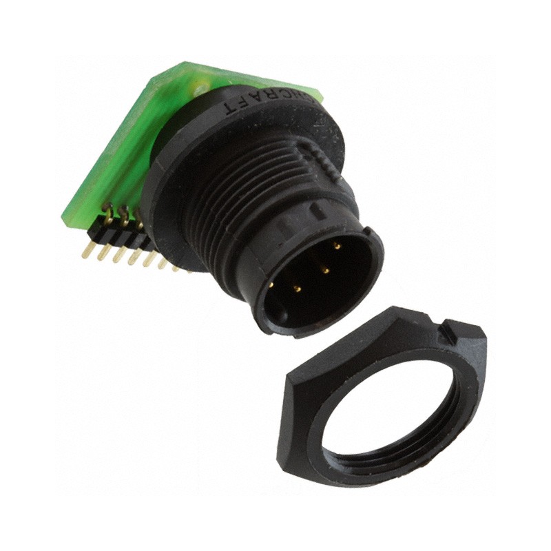 1 pcs : EN3P7MRAPCBN - CONN RCPT MALE 7POS GOLD SOLDER