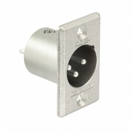 1 pcs : XLR332 - CONN RCPT MALE XLR 3P SOLDER CUP