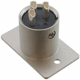 1 pcs : XLR332 - CONN RCPT MALE XLR 3P SOLDER CUP