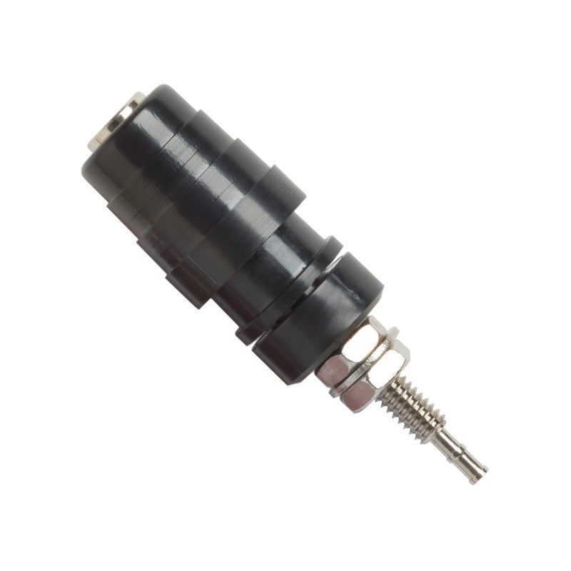 1 pcs : 73094-0 - CONN BIND POST KNURLED BLACK