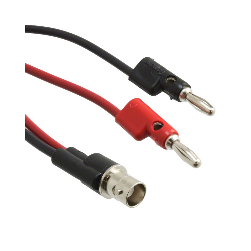 1 pcs : 3073 - ADAPT BNC JACK TO BAN PLG STACK