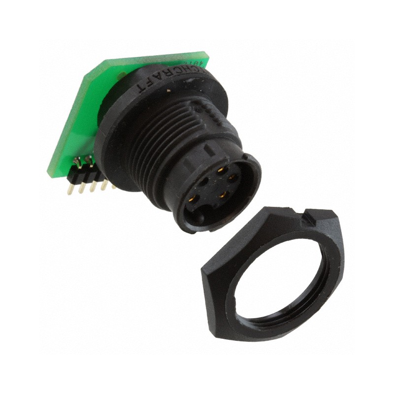 1 pcs : EN3P5FRAPCBN - CONN RCPT FMALE 5POS GOLD SOLDER