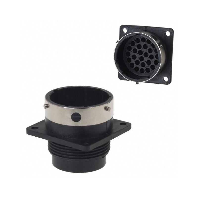 1 pcs : UTG020-28P - CONN RCPT HSNG MALE 28POS PNL MT