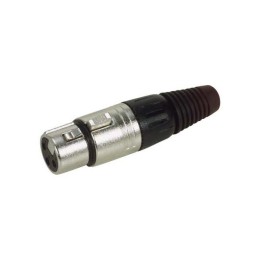 1 pcs : CON-XLR-F - XLR 3 PIN CONN FEMALE