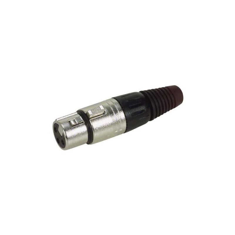 1 pcs : CON-XLR-F - XLR 3 PIN CONN FEMALE