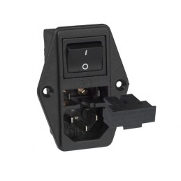 1 pcs : 4304.6087 - PWR ENT MOD RCPT IEC320-C14 PNL