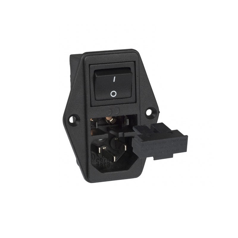 1 pcs : 4304.6087 - PWR ENT MOD RCPT IEC320-C14 PNL