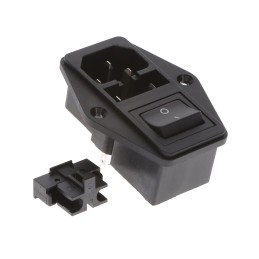 1 pcs : 4304.6080 - PWR ENT MOD RCPT IEC320-C14 PNL